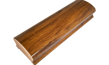 Пластиковый поручень фигурный текстурный, цвет Венге, длина 4м k897-3  купить в Казани