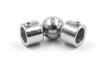 Поворот ригеля 12 мм, штампованный, регулируемый, шаровый, внешний (AISI 304) k251 купить в Казани