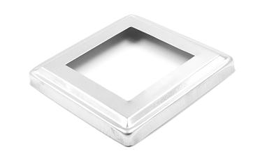 Низ стойки штампованный 135х135 мм, для трубы 81х81 мм, фигурный AISI 304 k376 купить в Казани