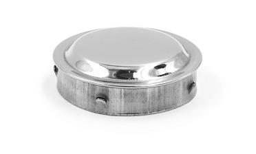 Заглушка фигурная забивная на трубу Ø50.8 мм (AISI 304) k037 купить в Казани