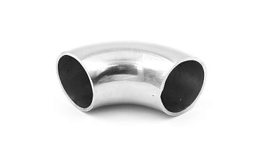 Отвод поручня под сварку Ø25.4 мм, 90°, полированный, (AISI 201) k347-3 купить в Казани