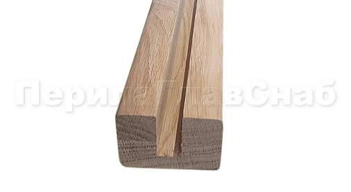 Поручень Дуб профильный  в Казани. Комплектующие для лестничных ограждений и перил ПерилаГлавСнаб