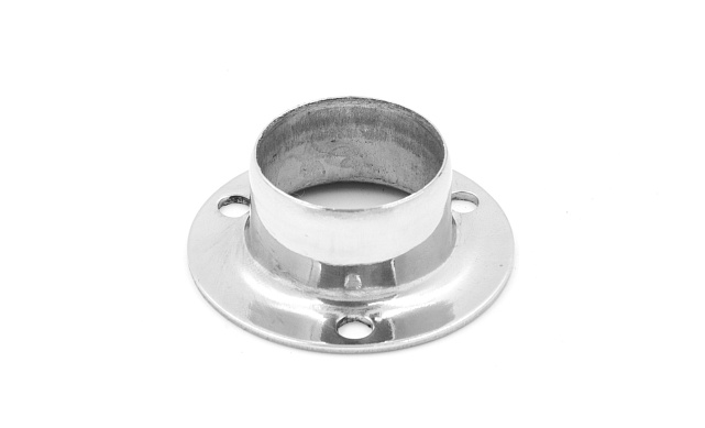 Фланец для трубы Ø25.4 мм, штампованный, полированный (AISI 304) k531 Фланец для трубы Ø25.4 мм, штампованный, полированный (AISI 304) k531