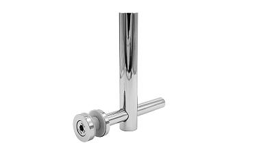 Спайдерный стеклодержатель для стекла 10 мм (5+5 мм), регулируемый, полированный (AISI 304) k213 купить в Казани