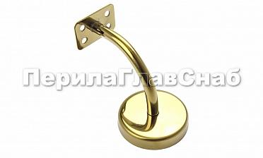 Пристенок с ложементом под плоскость,  сварной с крышкой, полированный, под золото (AISI 201) Фk386-88 купить в Казани