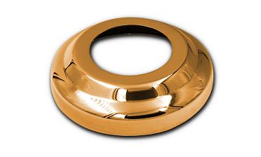 Низ стойки Ø38.1 мм, S=0.8 мм, внешний Ø78х12 мм, золото Фk007-88 купить в Казани