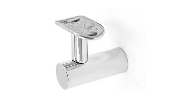 Держатель поручня к стойке Ø38.1 мм, с ложементом для трубы Ø50.8 мм полированный, литой (AISI 304) k243 купить в Казани