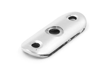 Лодочка (ложемент) под поручень Ø38,1 мм, литой, полированный, нержавеющая AISI 304 k046-38 купить в Казани