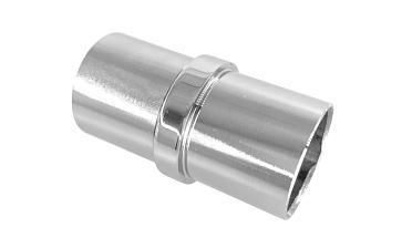 Соединитель трубы Ø25.1х1.45мм, полированный, AISI 304, с насечками k086-25 купить в Казани