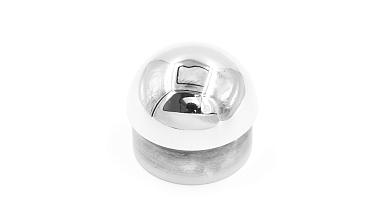 Заглушка литая сферическая на трубу Ø42.4х1.5 мм (AISI 304) полированная k272  купить в Казани