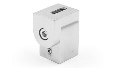 Держатель труба-стена, регулируемый, Ø19 мм, нерж., шлифованный t908 SSS купить в Казани