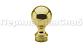 Наконечник стойки шар, Ø38.1 мм, литой, утяжеленный, золото k070-88