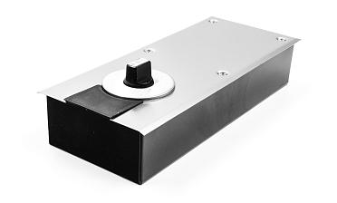 Доводчик для стеклянной двери напольный, шлифованный EN2 500 тыс.циклов  115 гр (дверь 700-900 мм , до 80 кг) t186-2 SSS купить в Казани