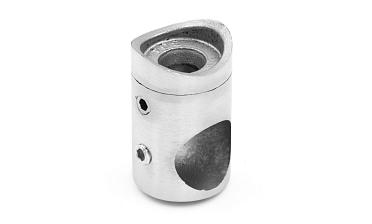 Ригеледержатель на стойку Ø38.1х16.8 мм, шлифованный, литой (AISI 304) k018-3 купить в Казани