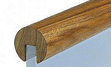 Поручень деревянный из Бука Ø50мм С ПАЗОМ Ф-1610 купить в Казани