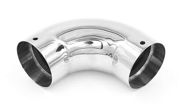 Поворот 90 град для круглого пластикового поручня (AISI 304) k259-2 купить в Казани