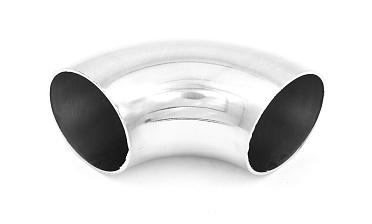 Отвод поручня под сварку Ø48.3х120х1.5 мм, 90°, полированный 600 Grit (AISI 304) k237-120 купить в Казани