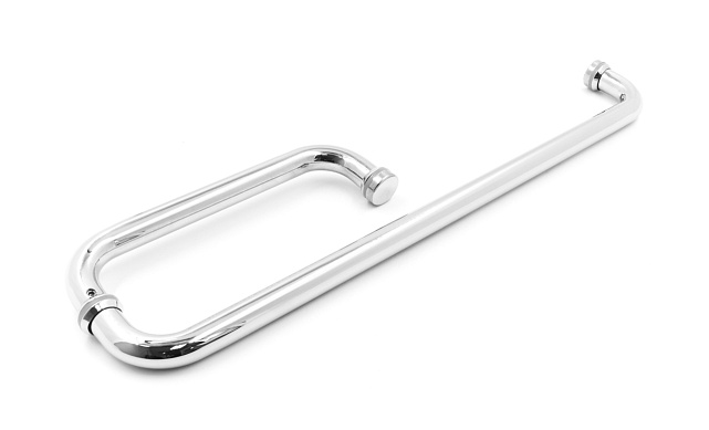 Дверная ручка-скоба 19х450х200 мм, полированная, AISI 304 t626-19 PSS Дверная ручка-скоба 19х450х200 мм, полированная, AISI 304 t626-19 PSS