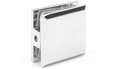 Коннектор для душевой стена-стекло 45х45, латунь-хром t730-2 PC купить в Казани