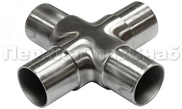 Соединение поручня Ø50.8 мм, крестовина (AISI 304) k361 купить в Казани