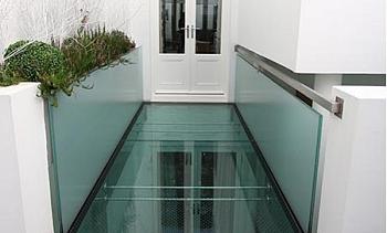 Двойное усиленное стеклянное перекрытие в Казани. Готовые проекты ПерилаГлавСнаб