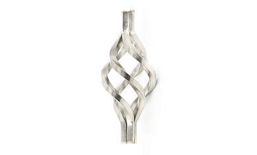 Декоративная вставка (корзинка) для стойки Ø25 мм, k388 купить в Казани