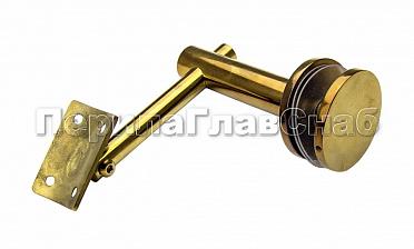 Выносной держатель поручня на стекло 8-16 мм, под золото (AISI 304) Фk241-88 купить в Казани