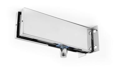 Фитинг на фрамугу с осью и монтажной пластиной, полированный t130 PSS купить в Казани