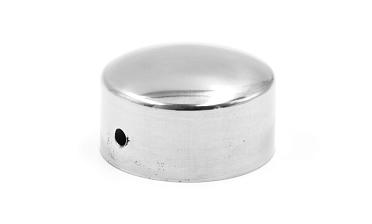 Заглушка под пластиковый (деревянный) поручень Ø49х0.4 мм полированная (AISI 304) k083 купить в Казани