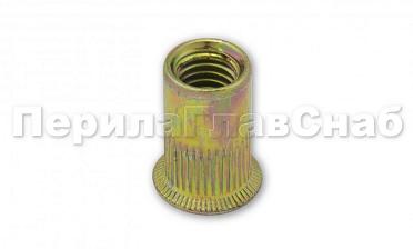 Заклепка латунь с внутр. резьбой М8, бурт №1 k478 купить в Казани