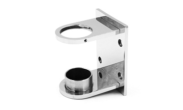 Боковой крепеж С-пластина стакан для Ø38.1 мм, (AISI 201) k339-3 купить в Казани Боковой крепеж С-пластина стакан для Ø38.1 мм, (AISI 201) k339-3 купить в Казани