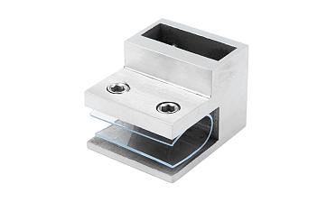 Коннектор торцевой труба-стекло, для трубы 30х10, шлиф t467 SSS купить в Казани