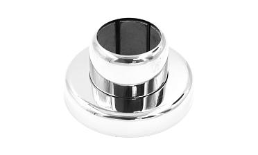 Цанга Ø38.1 мм, низ 8х82 под анкер 8 мм, (AISI 316), (для установки на деревянную ступень, бетон, крепление на 3 анкера М8) k026-3 купить в Казани