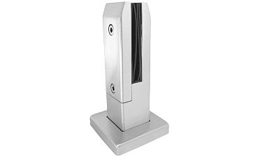 Стеклодержатель литой напольный, плоский 50х50х190 мм, шлифованный (AISI 304) Фk275-2 купить в Казани