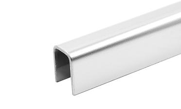 Профиль П-образный, L=2000 мм, t=1.5 мм, для стекла 10 мм, полир. (AISI 304) Ф-1146 купить в Казани