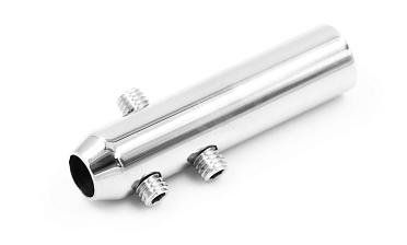 Держатель тросика Ø6 мм, короткий 50х12, прямой, под М8, полированный k240-2 купить в Казани