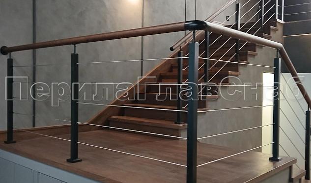 Перила на тросах в Казани. Готовые проекты ПерилаГлавСнаб