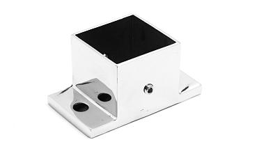 Фланец для трубы 40х40, укороченный, полированный, литой AISI 304 k553 купить в Казани