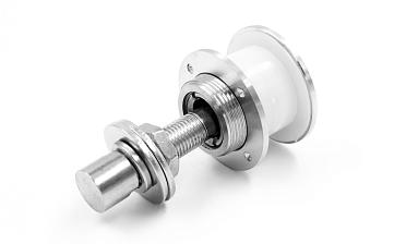 Рутель для крепления козырьков на ванты, разборный, для стекла 10-26 мм, нержавеющая сталь AISI 316, полированная k274-2 купить в Казани