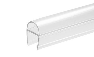 Уплотнитель для стекла 10 мм, дверь-стекло 2200 мм t216 купить в Казани