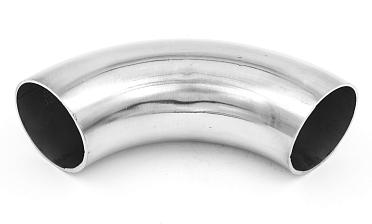 Длинный отвод поручня под сварку Ø50.8х180х1.5 мм, длина 180 мм, полированный 400 Grit, (aisi 304) k021-11 купить в Казани