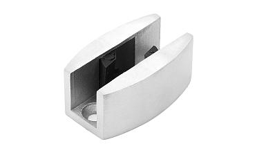 Направляющая для стеклянной двери, нержавеющая сталь AISI 304, шлифованная t834 SSS купить в Казани