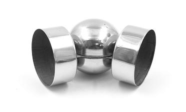 Поворот дер./пласт. поручня Ø50.8х0.4 мм, полированный, (AISI 201) k053-5 купить в Казани