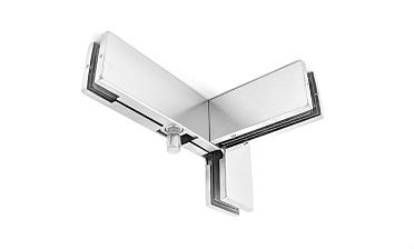 Фитинг угловой с осью и ребром жесткости, правый, шлифованный t141R SSS купить в Казани