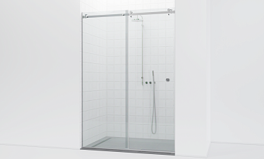 Комплект фурнитуры для душевой перегородки в проеме на профиле с раздвижной дверью t562-1 купить в Казани