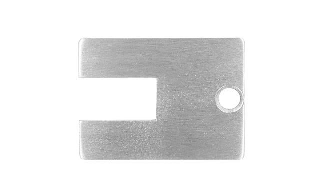 Торцевая заглушка на профиль алюминиевый для перегородок t42-12 4