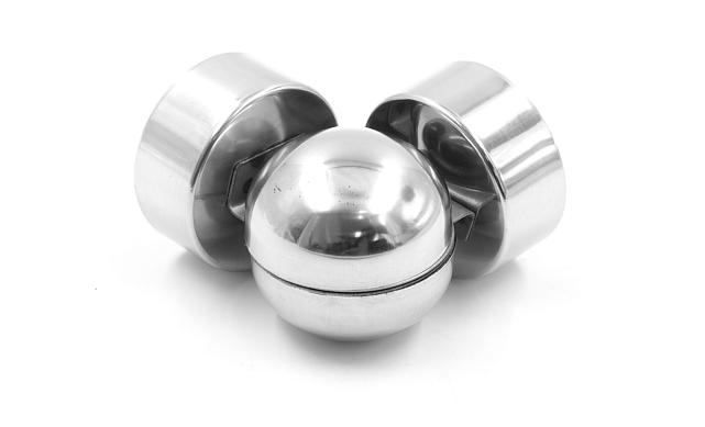 Поворот дер./пласт. поручня Ø50.8х0.4 мм, полированный, (AISI 201) k053-5 7