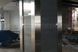 Облицовка колонн нержавеющей сталью в Казани. Готовые проекты ПерилаГлавСнаб - фото 9