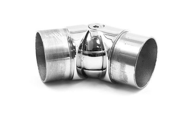 Поворот литой, регулируемый, шаровый, под Ø50.8х1.5 мм, полированный, (AISI 316) k011-2 6 Поворот литой, регулируемый, шаровый, под Ø50.8х1.5 мм, полированный, (AISI 316) k011-2 6