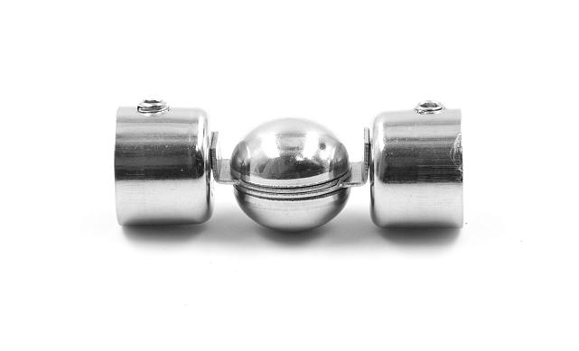 Поворот шаровый ригеля 16 мм, штампованный (AISI 304) k252 8